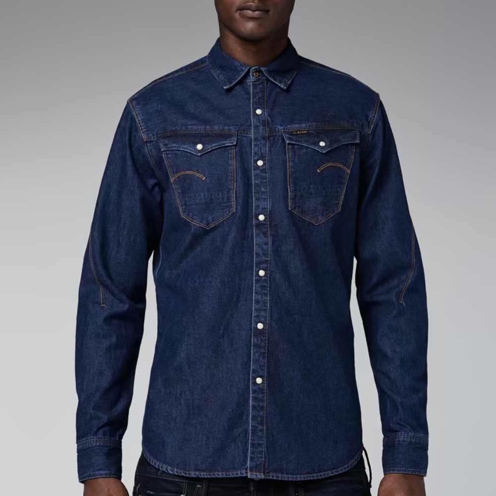 G-STAR RAW ARC 3D SHRT LS/LT WT SHATTER DNM/MED AG$ 150.00